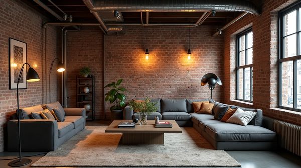Créer une ambiance loft avec des lampes à poser industrielles