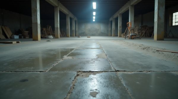 Séchage optimal des dalles béton avant vos travaux