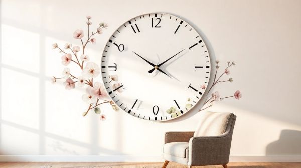 Top horloges murales silencieuses pour un intérieur apaisant